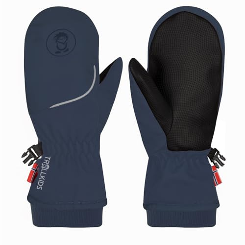 Trollkids Kids Trolltunga Mitten 40, Navy