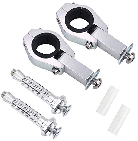 Handschützer mit Klemmhalterung, 28 mm, für Motorrad-Handschutz, Fettklemme, Montage-Set für Motorräder
