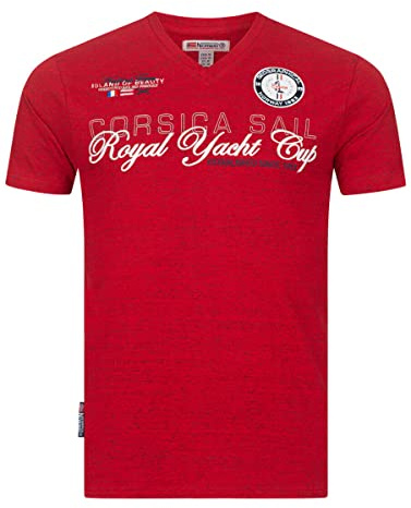 Geographical Norway T-Shirt Herren Shirt Hemd Sommer Baumwolle Print