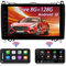 Android autoradio para Mercedes Benz W169 W245 Vito Viano W639 Sprinter B200 Carplay AndroidAuto, 2DIN 9 Pulgadas 128 Go ROM+8 Go RAM con SIM/GPS/WiFi/BT/Radio/Tpms/FM/USB/Mic