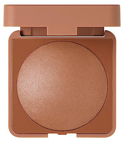 3INA MAKEUP - The Bronzer Powder 674 - Dunkelbraun - Bronzer Puder - Medium to Dark Tones - Bräunliche Haut Matt - Sonnengeküssten - Leichte Textur und seidiges Finish - Vegan - Cruelty Free