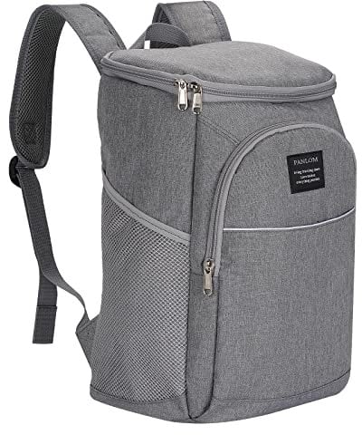 Panlom 24L Insulated Cooler Backpack Leakproof Picnic Backpack with Bottle Opener Waterproof Cooler Bag Lightweight Thermal Rucksack for Picnic Camping Beach Drinks Trave