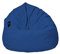 MILLINDABAG Kastanie Tropfenform Sitzsack für Kinder Jugendliche und Erwachsene Beanbag Kissen Indoor & Outdoor Gaminggeignet bereits gefüllt Sitzkissen Bodenkissen (Marineblau, XXL-Durchmesser 88 cm)