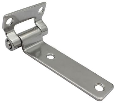 1PC 304 Edelstahl T-Scharnier Möbelbeschläge T-Scharnier Gartenhaus for Holztür Tor Möbelbeschläge 27 x 58 x 135 mm