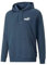 PUMA Hoodie Herren, Kapuzenpullover, Statement Deluxe Edition Hoody, Regular Fit, Dark Night, Größe XL