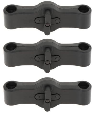 Perfeclan 3 Stück 2-in-1-Doppel-Kinderwagen-Anschlüsse, Doppel-Kinderwagen-Anschlüsse, Zwillings-Kinderwagen-Anschlüsse für Kinderwagen-Zubehör, Für Leclerc