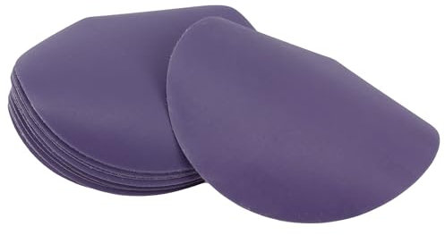 INFINAUTO Sanding Discs,6 500 Grit Automotive Repair Round Hook and Loop Sandpaper Ceramic Purple, 20 Pcs