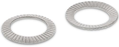 Sicherungsscheiben Form S M6 100 Stück (alle Größen) Edelstahl A2 V2A Schnorr U-Scheiben gezahnt Beilagscheiben Unterlegscheiben Hochspannungsscheiben meinschraubenversand.de