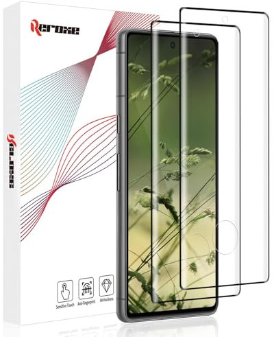 REROXE 2 Stück Schutzfolie für Panzerglas für Google Pixel 7 Pro 5G, 9H Härte 3D Stoßfänger Pixel 7 Pro 5G Panzer Schutz Glas Folie, Ultra-Klar Passt Perfekt Google Pixel 7 Pro Displayschutzfolie