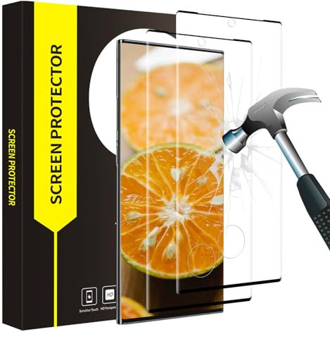 Bodyguard Schutzfolie für Panzerglas für Samsung Galaxy Note 20 Ultra 5G Schutzglas, 3D Sensitive Touch Displayfolie, 9H Härte Stoß-Kratzfest, Blasenfrei, 2 Stück HD Klar Note 20 Ultra Displayschutz