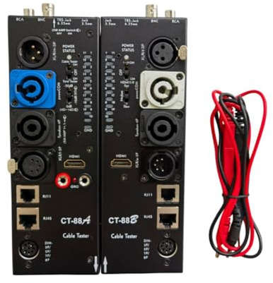 Huudngeje Testeur de Câble Multi-Fonction Testeur de Câble Audio 16 en 1 pour Testeur de Câble