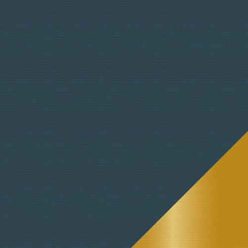 Geschenkpapier braun Bicolor blau/gold 70 cm x 50 m, 1 Rolle(n)