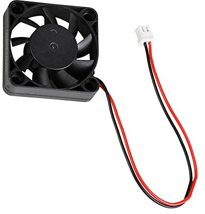 Hapivida Ventilador 4010S 24V DC 40x40x10mm con Cojinete Bolas sin Escobillas 2 Pines Conector para Placa Principal Impresora 3D Ender 3