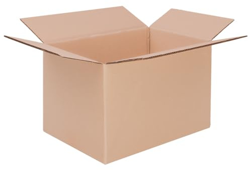 verpacking Faltkartons 500 x 300 x 300 mm KK 108 Braun [Größe und Stückzahl wählbar] 2-wellige Kartons Versand 5 Stück