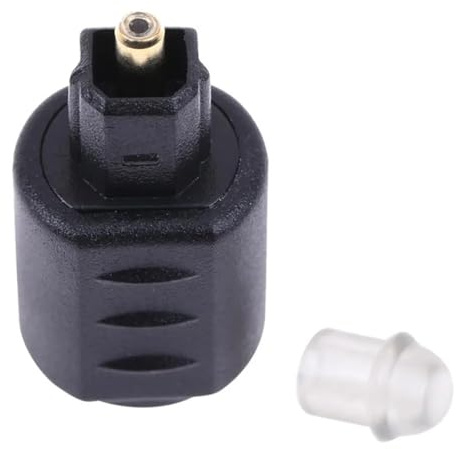LPIQSPLK 1/2/5 Uds Conector óptico 3,5mm Hembra Mini 3,5mm Jack a Digital M Adaptador de Conectores de Cable de Audio óptico(RC-005,1PCS)
