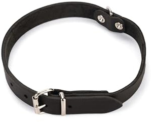 Karlie Halsband Rondo, genietet L: 52 cm B: 20 mm schwarz