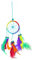Dreamcatcher Regenbogen, bunter Traumfänger in verschiedenen Größen, Grösse:ca. 6 cm