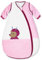 Sterntaler Schlafsack für Kleinkinder, Abnehmbare Ärmel, Wärmeregulierung, Reißverschluss, Größe: 70, Katharina, Weiß/Rosa