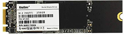 DroiX KingSpec 256 Go M.2 SSD 22 * 80 mm MLC SATAIII NGFF Stockage de disques SSD Stockage Flash NAND [2280-256GB]