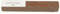 Hardwachs Kitt Stange 20g Eiche dunkel