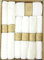 Un Set de 8 Lingettes en Mousseline de Bambou, 100% Naturelles et Anti-bactériennes Facile à nettoyer. Douces et soyeuses.