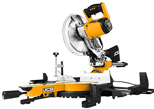 JCB 2000W 240V 254mm Corded Sliding Electronic Brake Mitre Saw JCB-MS254S