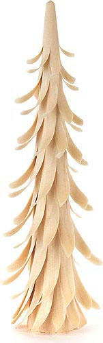 Dregeno Seiffen Spiralbaum Natur - 20 cm