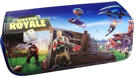 GOOGIT Fort-Nite Cas d'École Trousse à Crayons Spacieux Jeux Vidéo Dessin Animé Garçons (Fort-nite2)