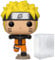 POP Naruto Shippuden - Naruto Uzumaki (Running) Funko Vinyl Figure (Bundled with Compatible Box Protector Case), Multicolor, 3.75