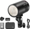 GODOX AD100Pro Pocket Studio Flash Light Photography Strobe with OLED Screen 5800K Built-in 2.4G Wireless X System with 2600mAh Battery Compatible with Canon Nikon Sony Olympus Camera