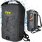 YPC Wayfarer Outdoor Rucksack – Wanderrucksack mit RollTop, Trekkingrucksack, wasserdichter Fahrrad-Rucksack, Camping Rucksack mit Schultergurten &Tragegriff, XL, schwarz – 25 Liter