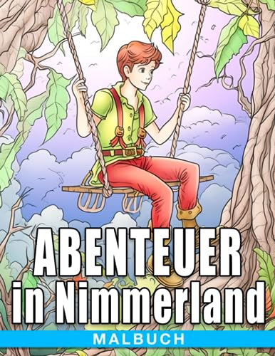 Abenteuer in Nimmerland: Schließe dich Peter, Tinkerbell und ihren Freunden auf einer magischen Malreise an