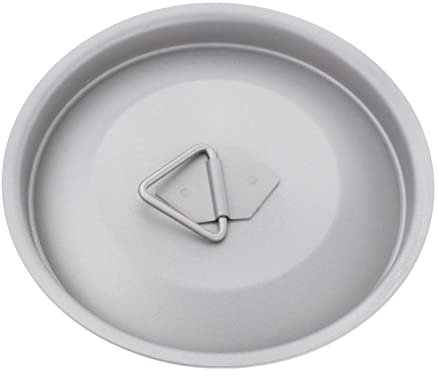 Tiuimk Snow Peak Titanium Cup Lid - Dustproof Camping Mug Cover for Large Size Titanium Cups