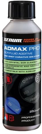 XENUM – ADMAX PRO – 250 ml – Antirrystalizante, mejorador Adblue, limpiador SCR – ref. 7060250