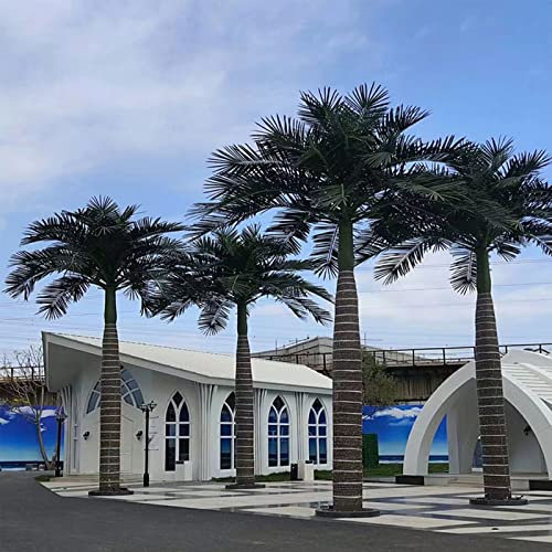 Künstliche Palmen für den Außenbereich, Palmendekoration mit Standstamm, Tropische Palme, künstlicher Pflanzenbaum, künstliche Palme für den Garten, 3 m Dekoration Made in China