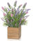 Künstliche Lavendel Blumen Kunstpflanzen im Topf Kunststoff Lavendel Kunstblumen (Type G#1)