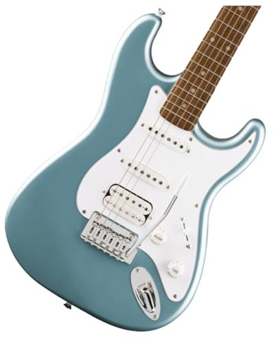 Squier Affinity Strat HSS IBM Ice Blue Metallic Electric Guitar