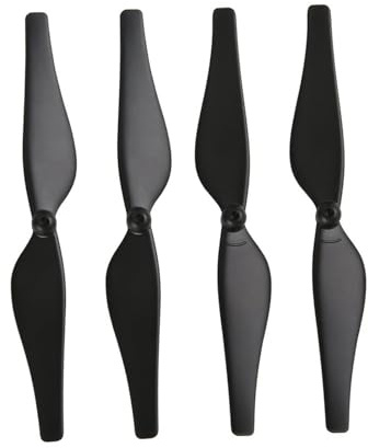 BONKZEBU RC-Flugzeugpropeller Ersatz Set für Drohnen, Leichtes und Einfach zu Bedienendes Propeller-Set mit einfacherer Installation, Schwarz