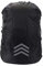 VONCYKI Reflektierender Outdoor-Rucksack, Regenschutz, Radfahren, Wandern, Klettern, wasserdichte Regenhülle für Rucksack, 18–45 l (Schwarz, 8–17 l)