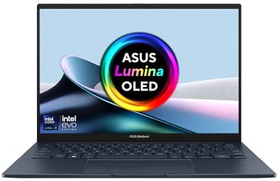 ASUS Zenbook 14 OLED UX3405CA 14.0 WUXGA OLED Touchscreen Laptop (Intel Core Ultra 9 285H, 32GB RAM, 1TB PCIe G4 SSD, Backlit Keyboard, Windows 11 Home, Wi-Fi 7)