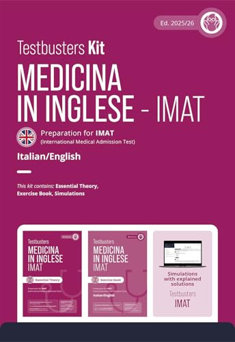 Testbusters. Test di medicina in inglese IMAT. Kit. Preparazione al test IMAT. Con simulazioni commentate