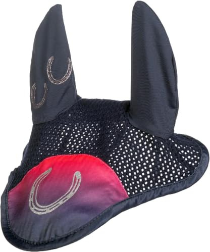 HKM Aymee Ear Bonnet Deep Blue Shetland Pony