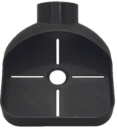 Colector de polvo para taladro, herramienta de extracción de polvo, escudo de trampa de escombros, guía de taladro integrada, accesorio de construcción, ideal para trabajos de renovación de marcos de
