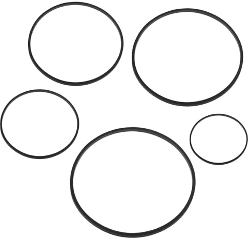 guduling 15 Stück Schwimmende Pflanzenringe, Schwimmring Aquarium | Futterring Aquarium, 5 Größen Fish Feeding Ring Zum Fixieren oder Trennen von Schwimmpflanzen (Schwarz/9/12/15/18/21cm)