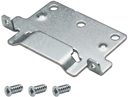 Mounting Plate Suitable for IKEA 116791 Skorva Centre Beam - Set Including Screws - Bed Fitting for Malm, Hemnes, Brimnes Bed Frame - Ideal for Camper Van Removal & Motorhome Bed (Pack of 1)