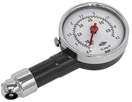 Sealey Tst/Pg97 Tyre Pressure Gauge Dial Type Tuv/Gs Approved