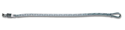 WALDHAUSEN Anbindekette, 90 cm, grau