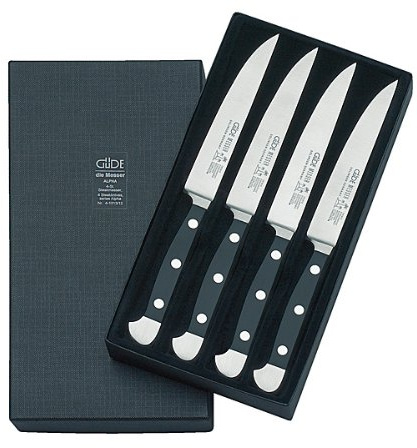 Güde Alpha Steakmesser, 4er Set, Nr. 4-1313/12