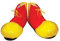 Bristol Novelty BA667 Clown Überschuhe