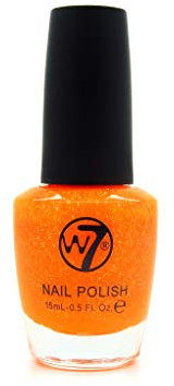 W7 Cosmetics Nail Polish Number 9, Orange Dazzle 15 ml